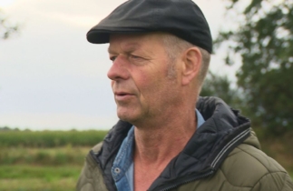 Geert Rozema, boer in Wijnjewoude © Omrop Fryslân
